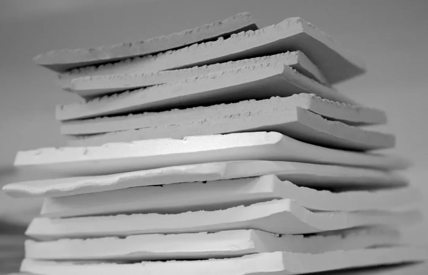 Upholstery foam cushion layers