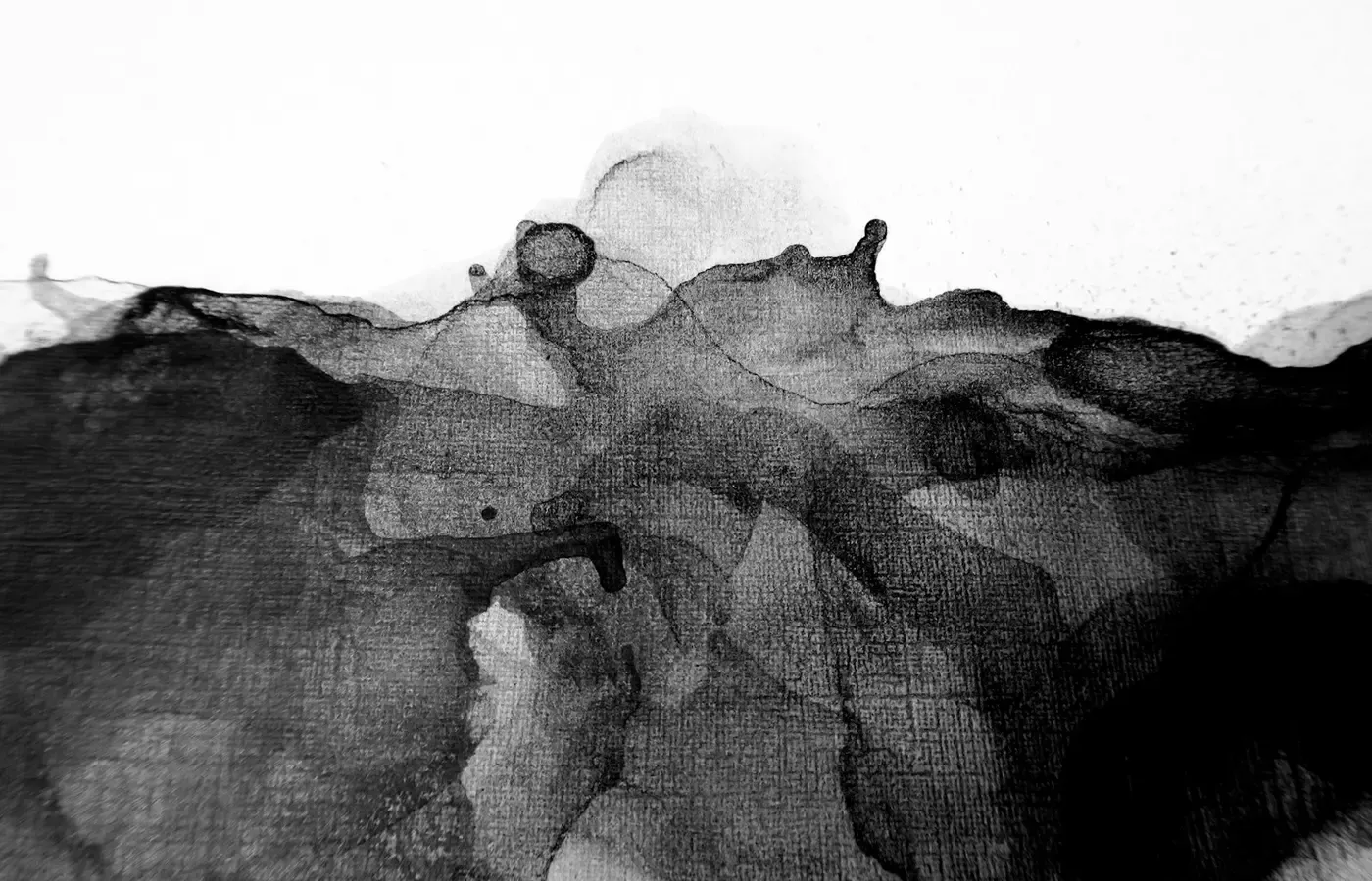 Ink stain on fabric