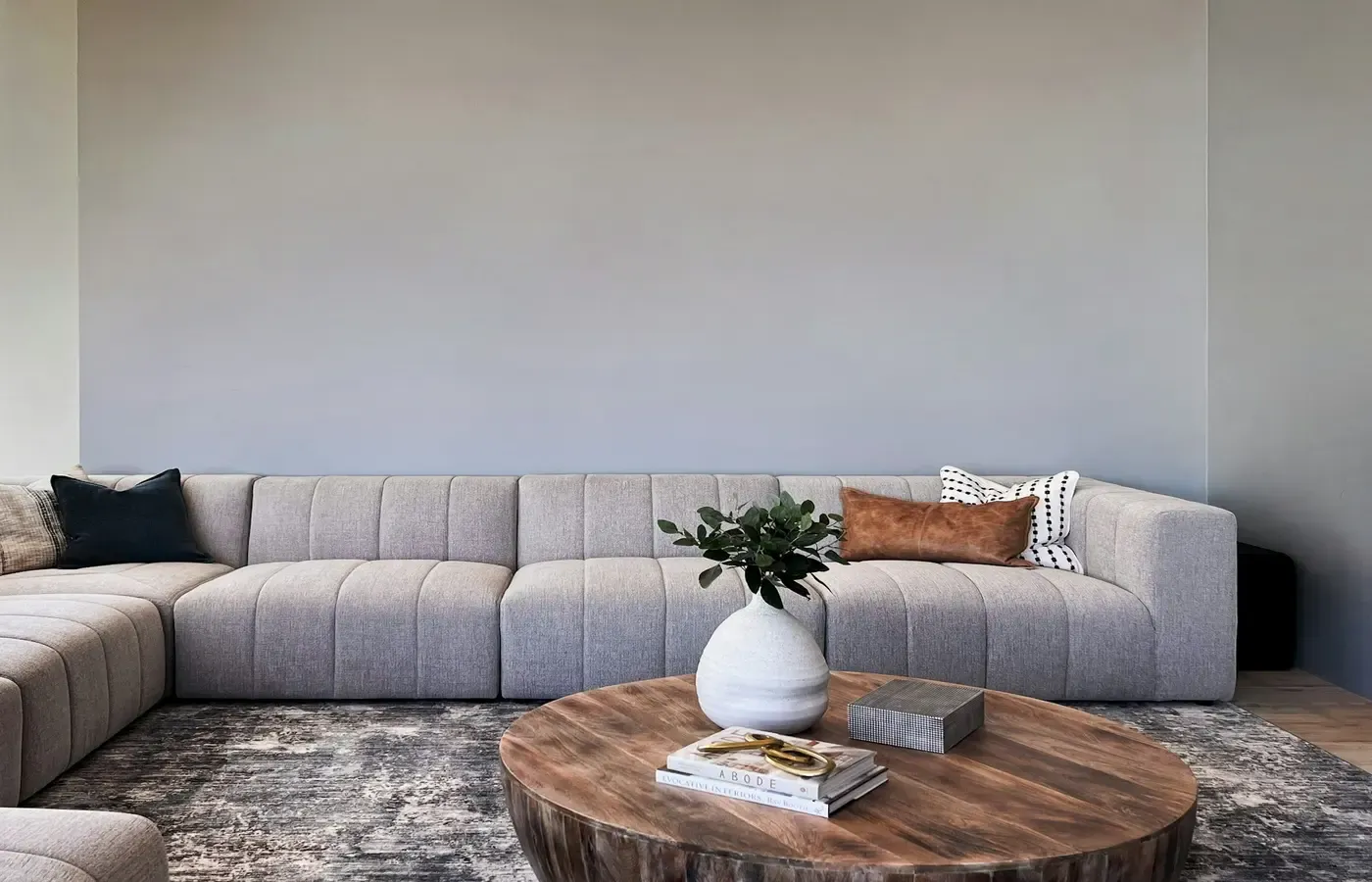 Modular sofa removable cover