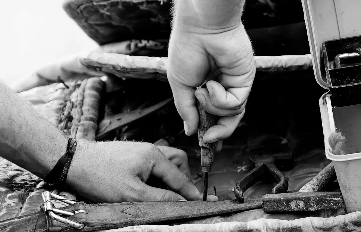 Sofa parts and repair inspection